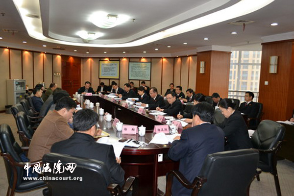 湖南高院：在思想上找差距 在工作上找不足