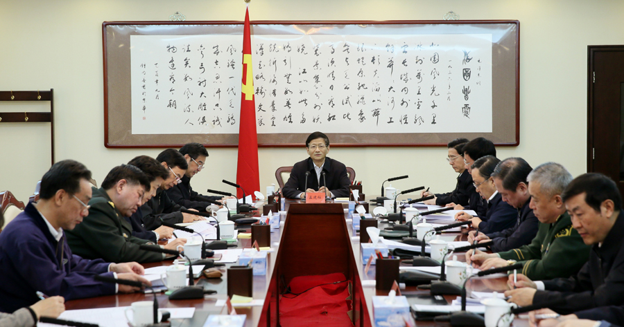 孟建柱：把三中全会《决定》确定的改革任务落到实处