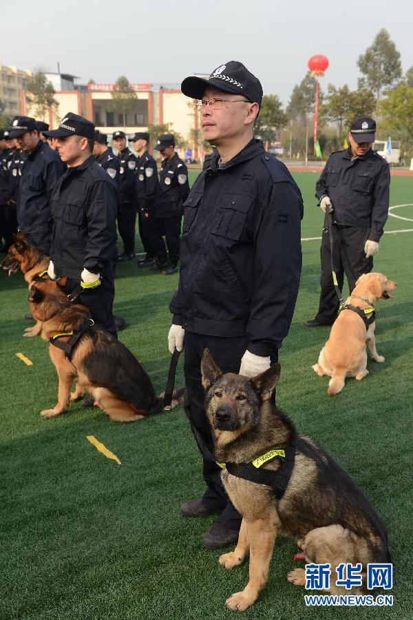 （社会）（3）成都铁路警方开展警务技能大比武强化春运安保能力