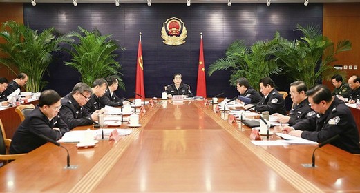 郭声琨：不断推动公安工作发展进步