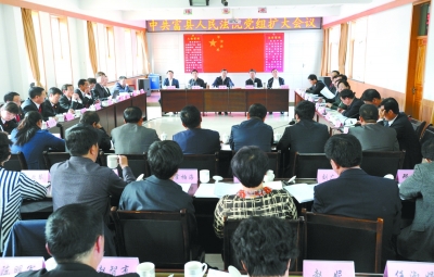 周强：大力整治四风 切实践行司法为民