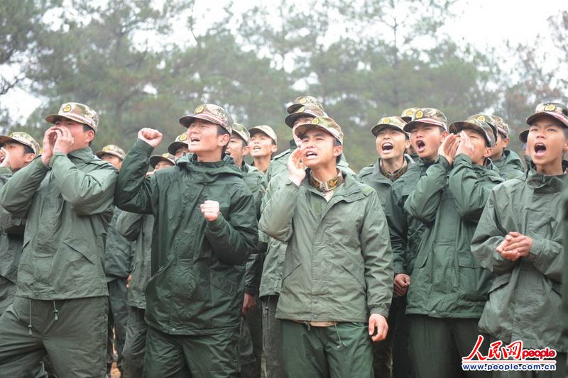 福建武警组织魔鬼式训练砥砺新兵