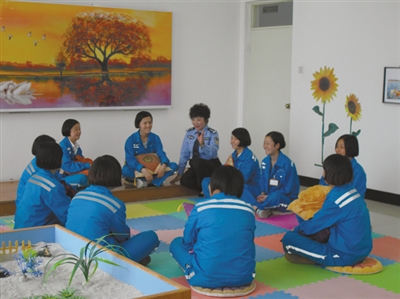 前进中的青海省女子强制隔离戒毒所