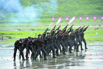 上海特警 反恐防暴 综合演练 平安上海